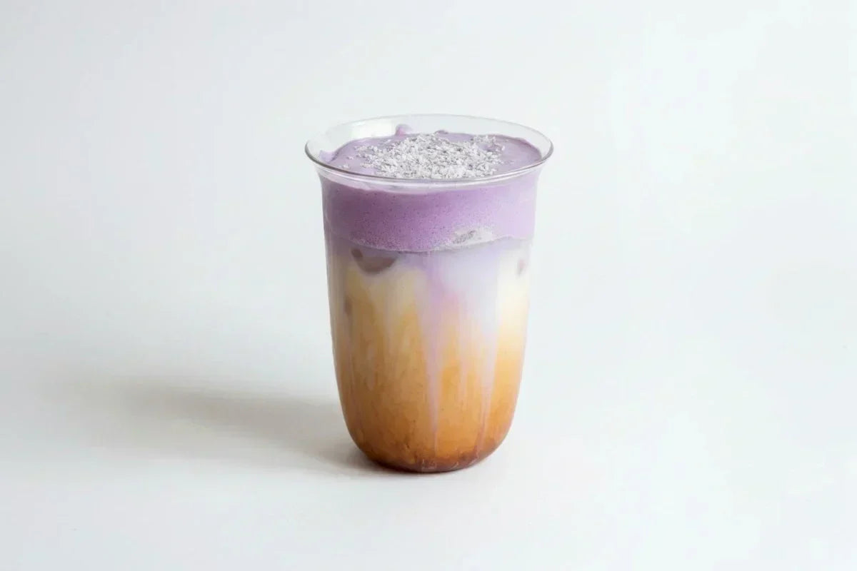 Ube latte glacé maison : la recette qui surpasse Starbucks Image