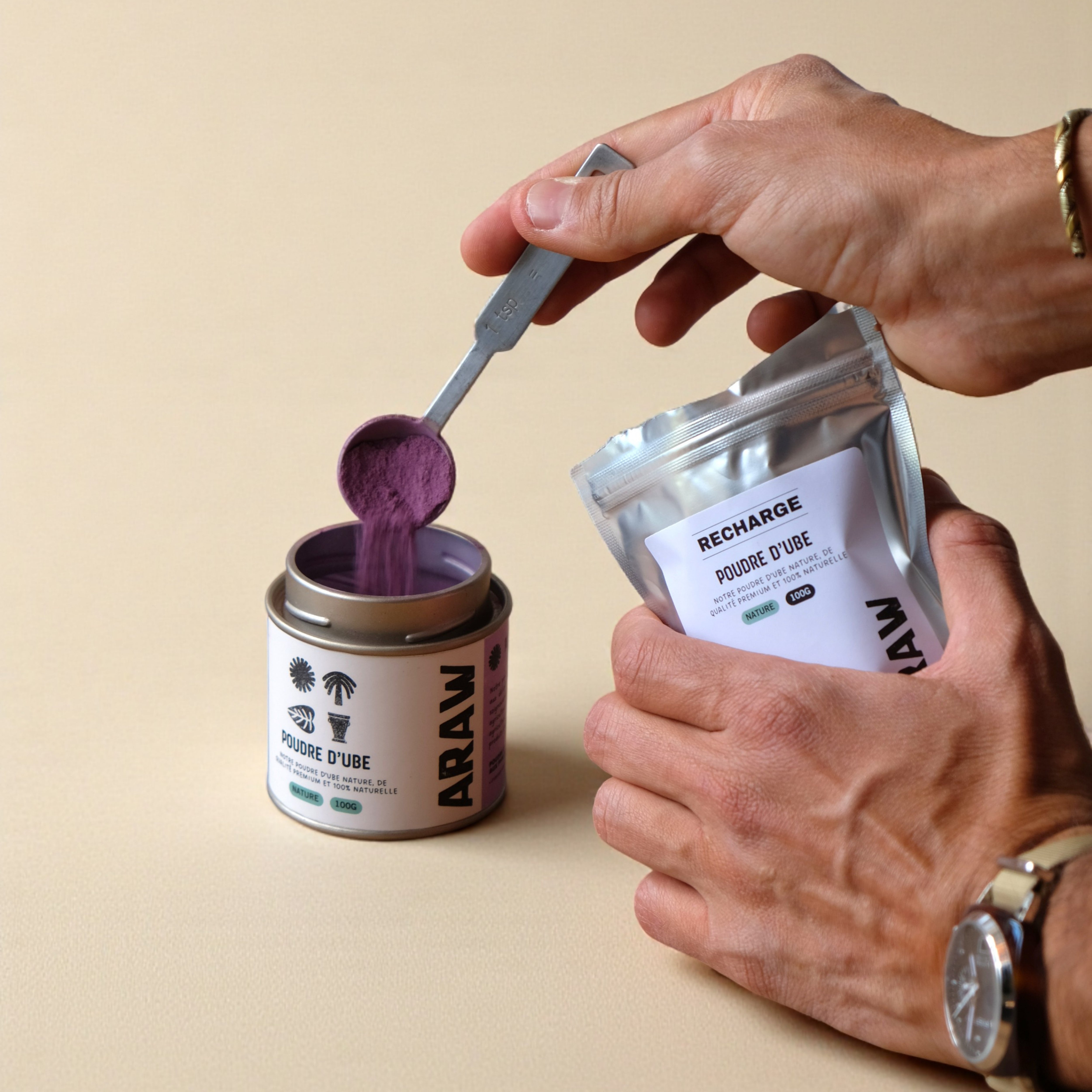 Recharge La Nature – Poudre Ube Premium