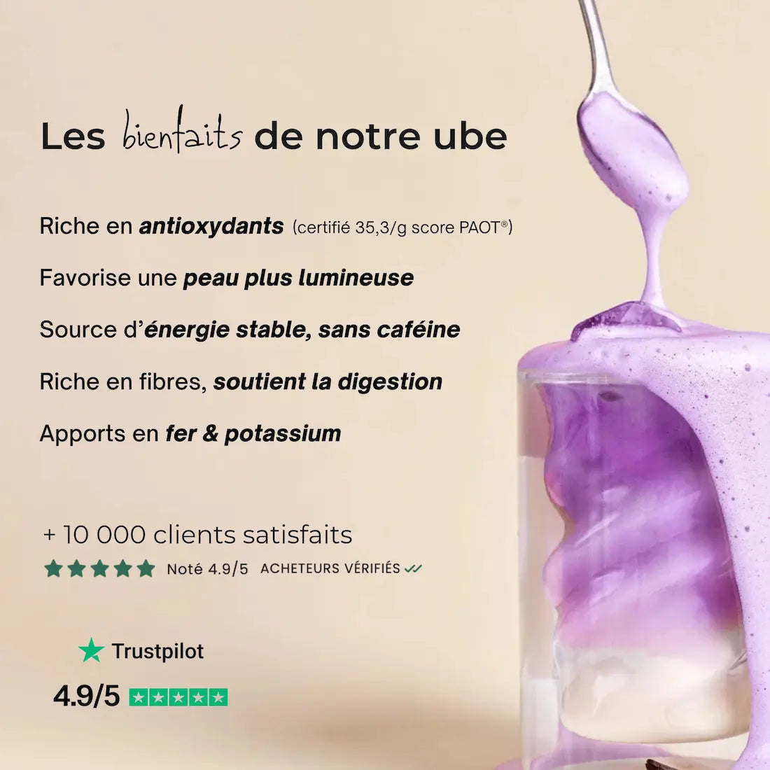 Poudre d'Ube Premium - La Vanille