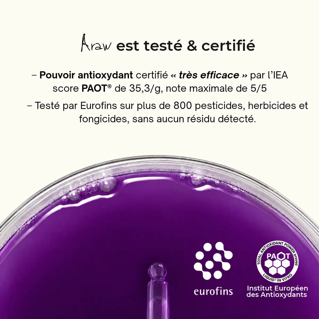 araw est testé et certifié