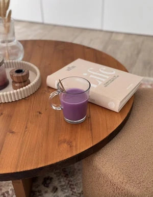 ube latte matin