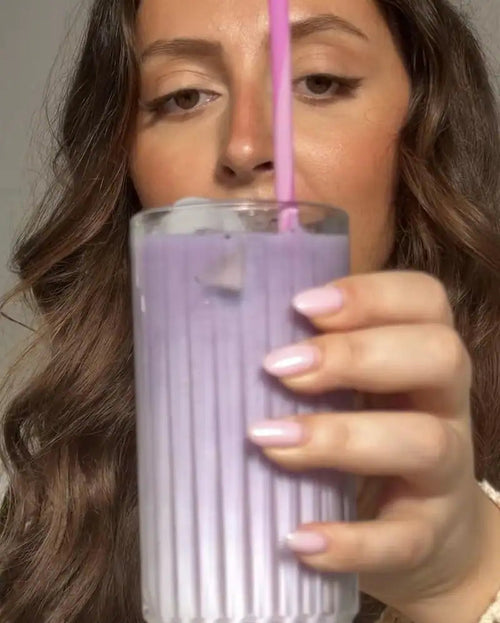 photo ube latte